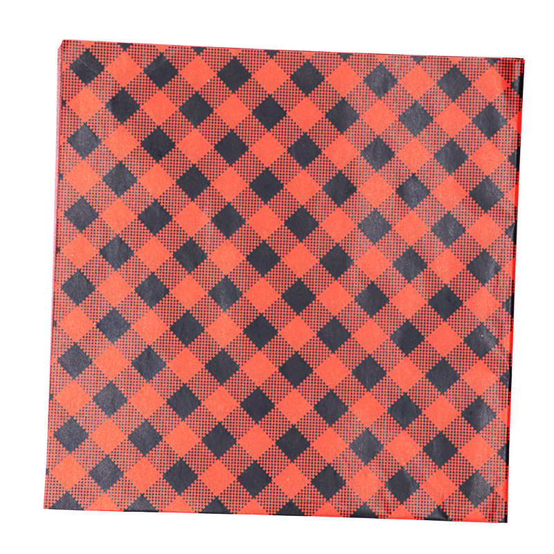 Special Design Pupular Different Check Pattern Printed Tissue Paper For Bithday,Gift Packaging